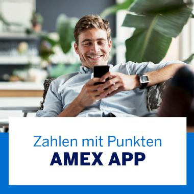 Zahlen mit Punkten – Amex App