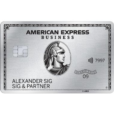 Kartengebühr Business Platinum Card – nachträglich mit Punkten bezahlen