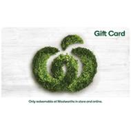 Link to Woolworths Woolworths Grocery Gift Card details page