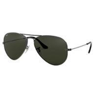 linkToText Ray-Ban Aviator Classic Sunglasses - Gunmetal / Green detailsPageText