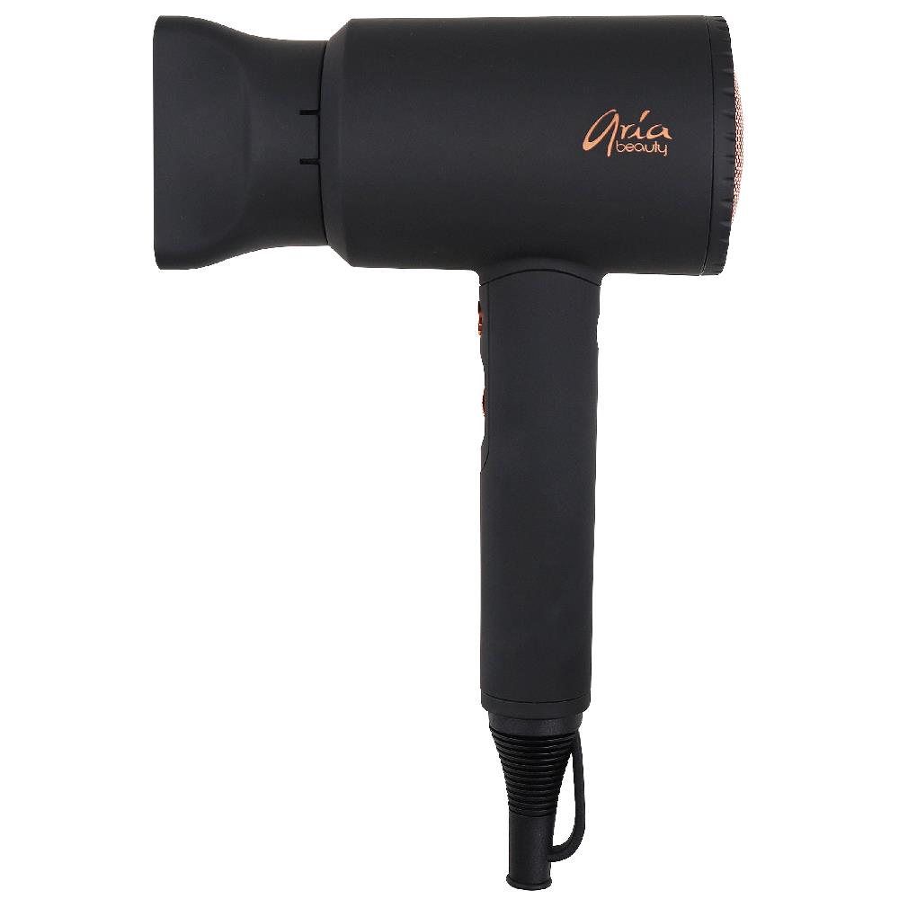 Aria Beauty Lightspeed Professional Ionic Blowdryer with Nozzle and Diffuser