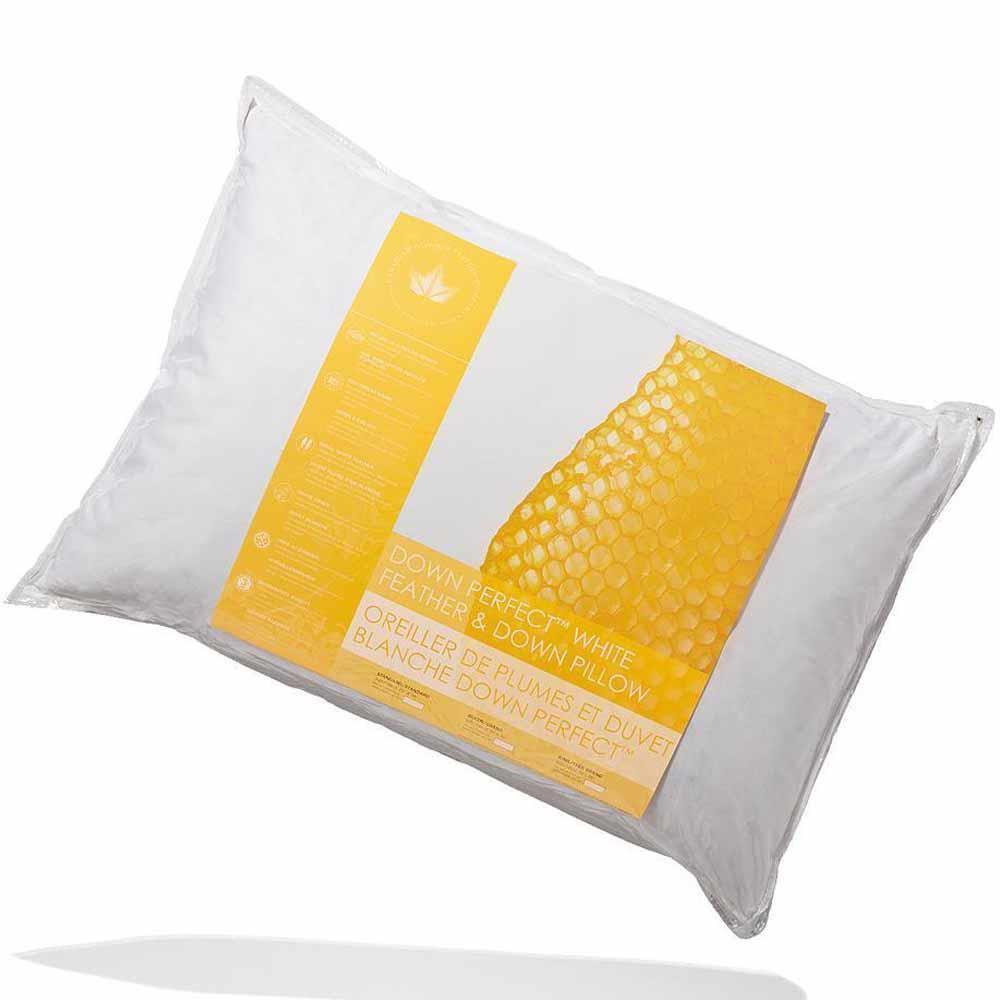 Canadian Down &amp; Feather Perfect White Feather &amp; Down Pillow (King)