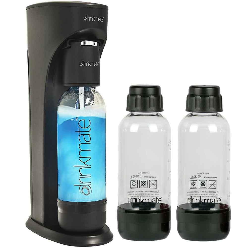 Drinkmate<sup>®</sup> Sparkling Water and Soda Maker and 2-Pack of 0.5L Bottles