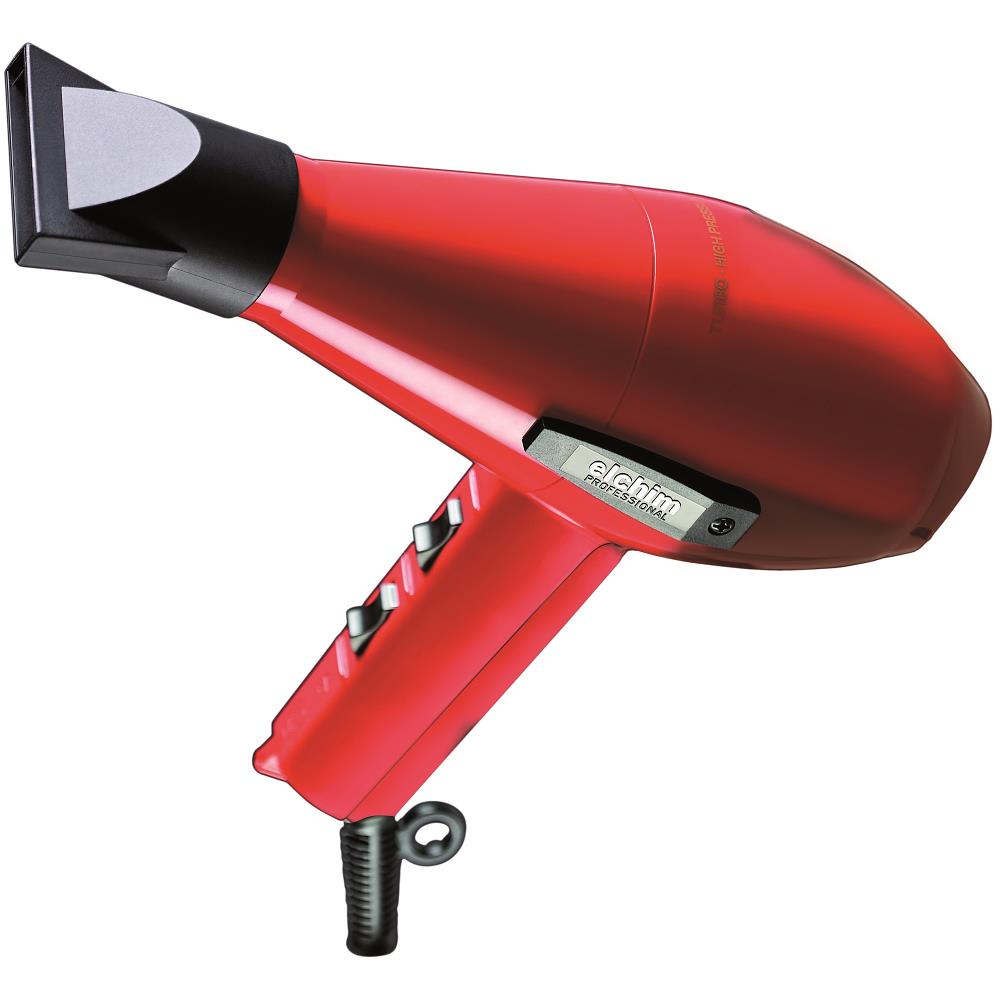 Elchim<sup>®</sup> 2001 High Pressure Red &amp; Black Hairdryer