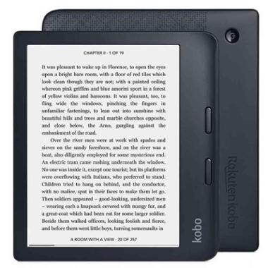 Kobo Libra 2 e-Reader and Case (Black)