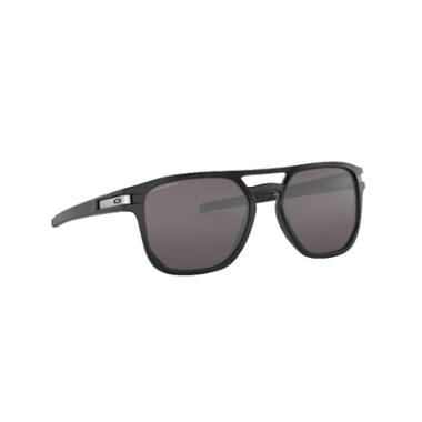 Oakley Latch Beta Men's Sunglasses (Matte Black Frame with Prizm Grey Lenses)