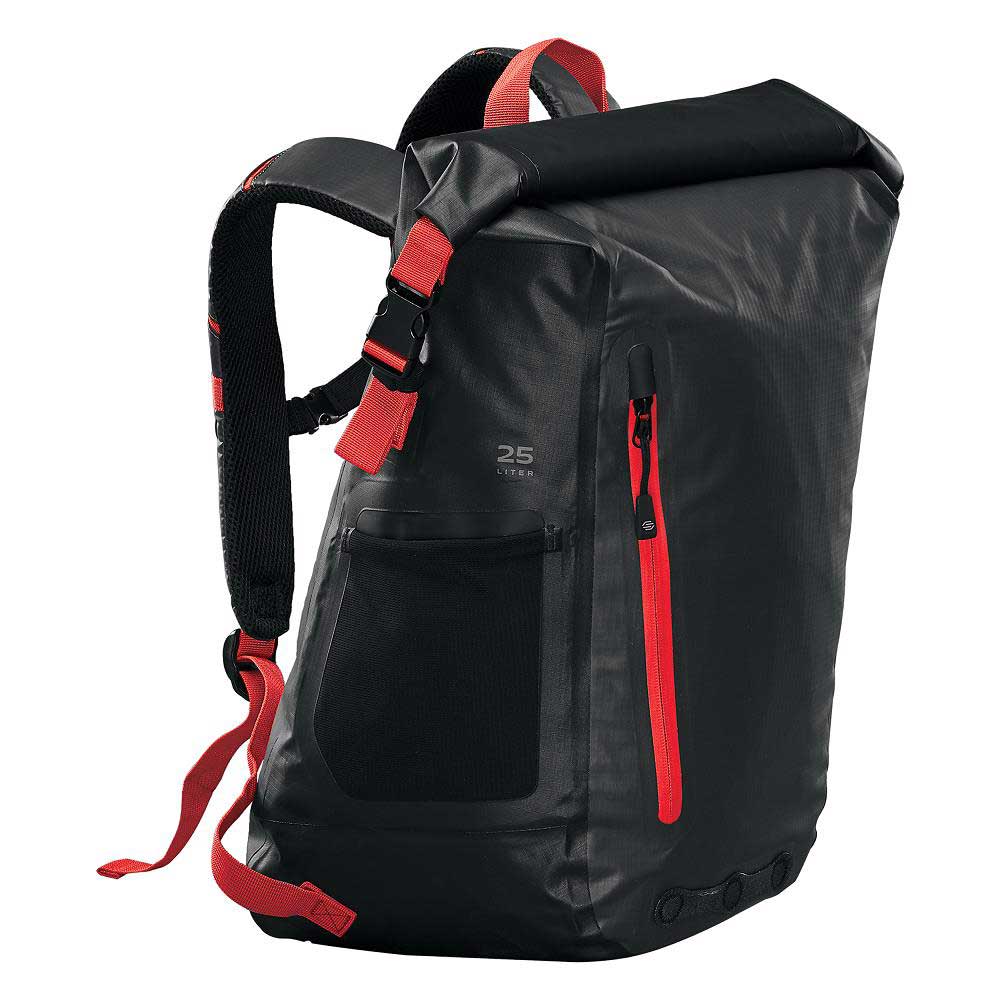Stormtech Ranier 25L Waterproof Backpack (Black/Red)