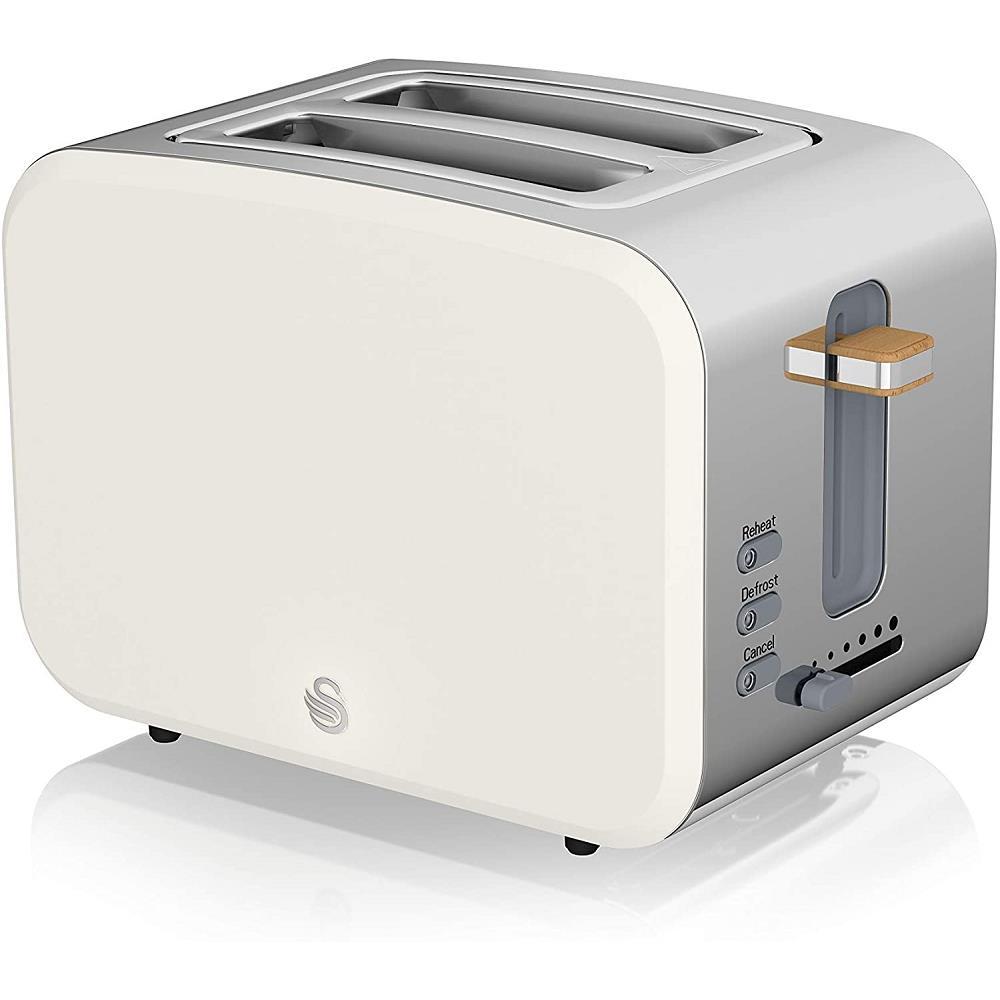 Swan Nordic Style 2-Slice Toaster (White)