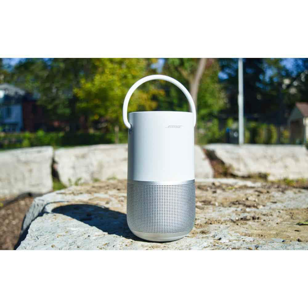 Bose Portable Home Speaker with Charging Cradle (Luxe Silver)