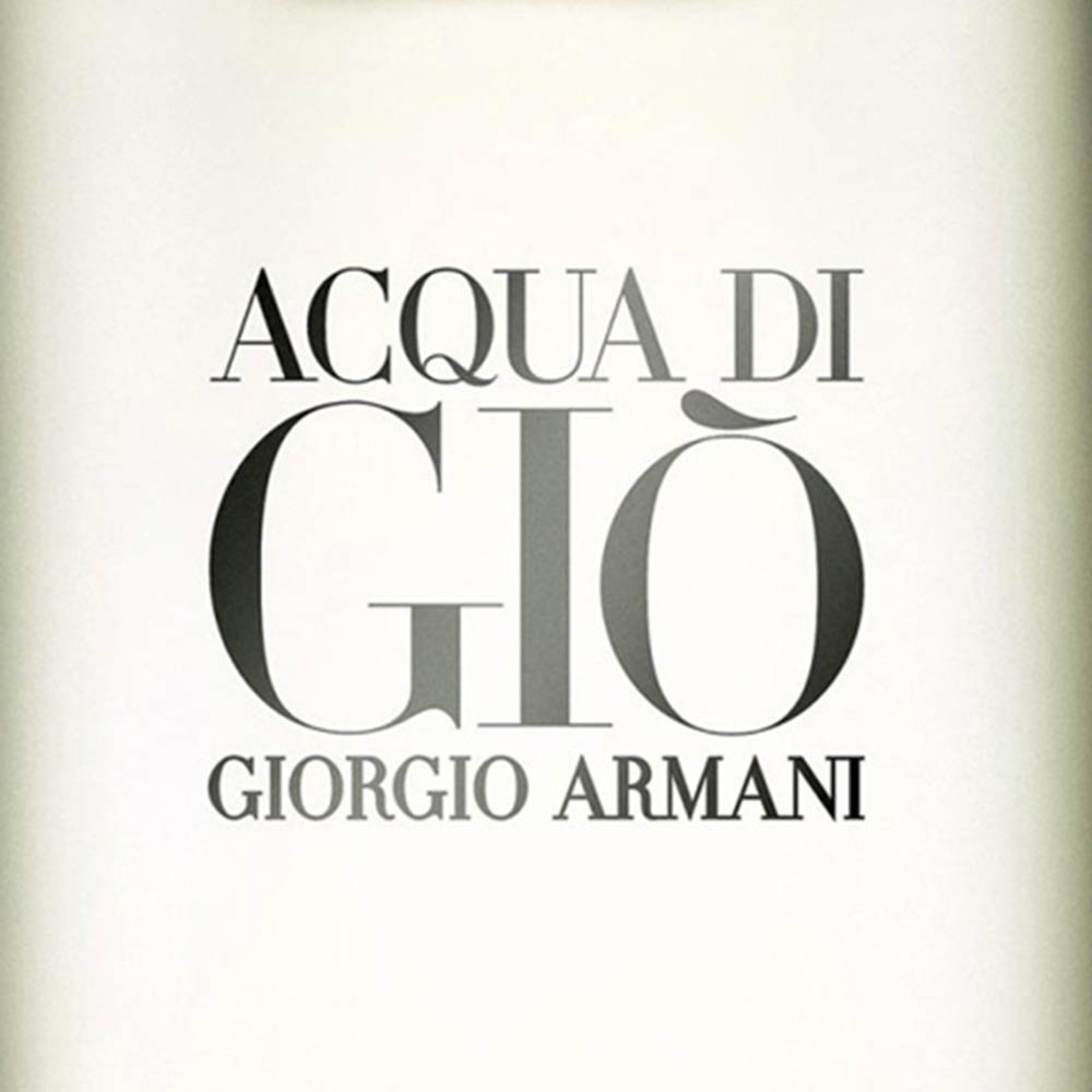 Giorgio Armani Acqua di Gio for Men; 100ml. Eau de Toilette Spray