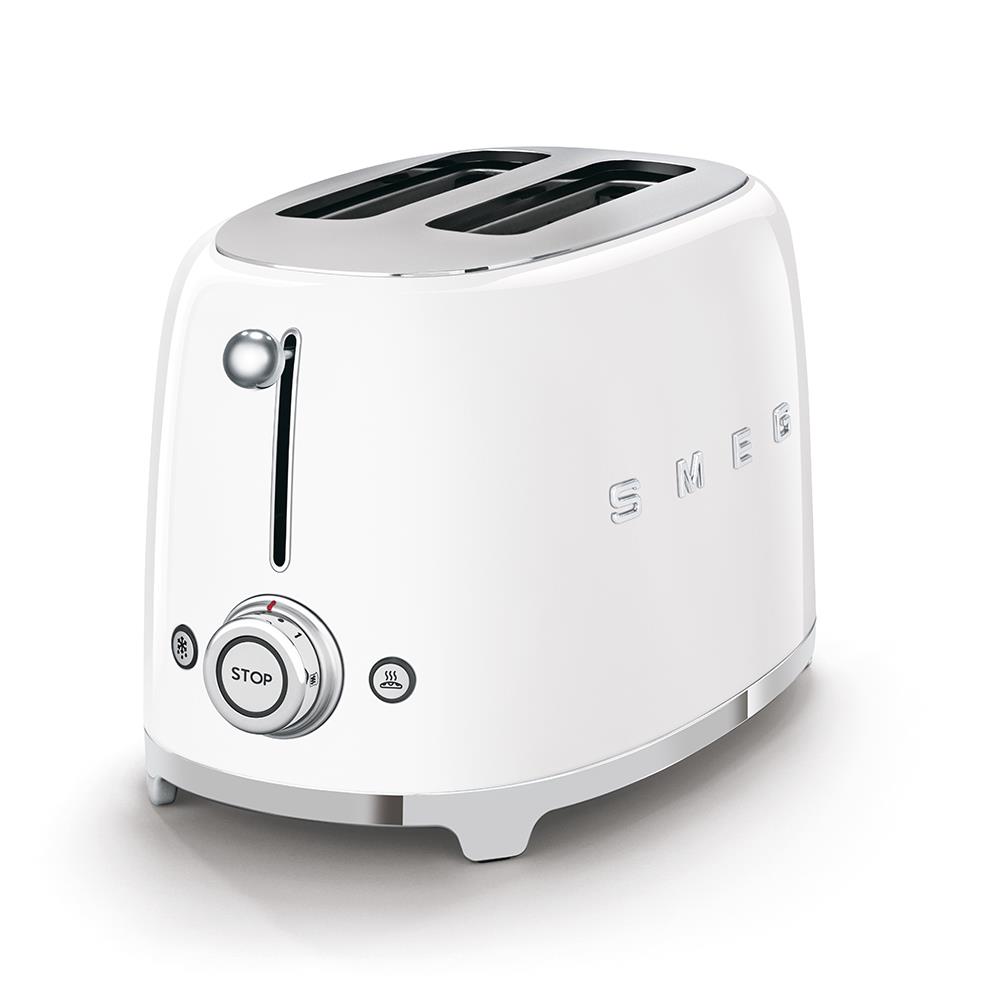 SMEG 2-Slice Toaster (White)