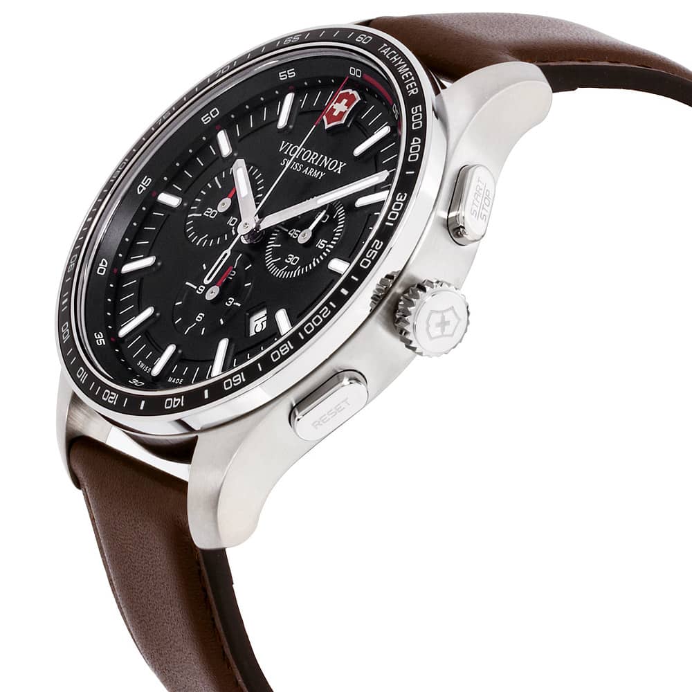 Victorinox Alliance Sport Chronograph Black Dial Men's Watch