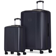 linkToText Bugatti Manchester 2-Piece Luggage Set (Midnight Blue) detailsPageText