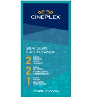 linkToText Cineplex Entertainment Great Escape detailsPageText