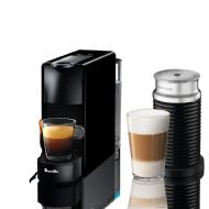 linkToText Nespresso Nespresso Essenza Mini Coffee Machine by Breville with Aeroccino (Black) detailsPageText