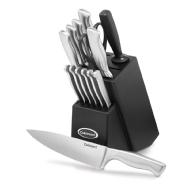 linkToText Cuisinart 15 Piece Stainless Steel Knife Block Set detailsPageText