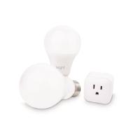 linkToText Bright Bright Wi-Fi Smart Bulb and Smart Plug Bundle - 2 white Bulb-1 plug detailsPageText