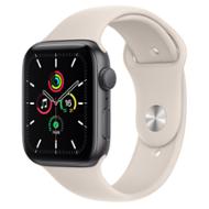 linkToText Apple Watch SE GPS Gold with Starlight Sport Band and AppleCare+ (Starlight) detailsPageText