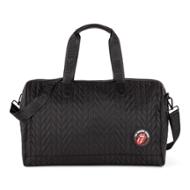 linkToText Bugatti The Rolling Stones Iconic Collection Quilted Nylon Duffle Bag (Black) detailsPageText