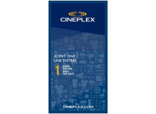 Cineplex Entertainment Admit One
