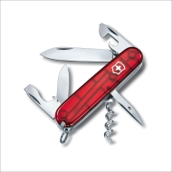 Link to Victorinox Spartan, 91 mm, red transparent details page