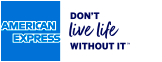 Logo American Express | Dont live life without it