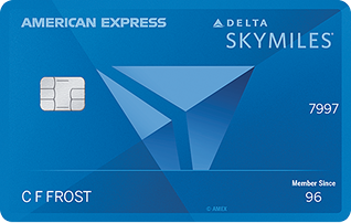 Delta SkyMiles® Blue Card art