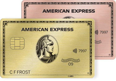 The American Express® Gold Card, and Rose Gold Card.