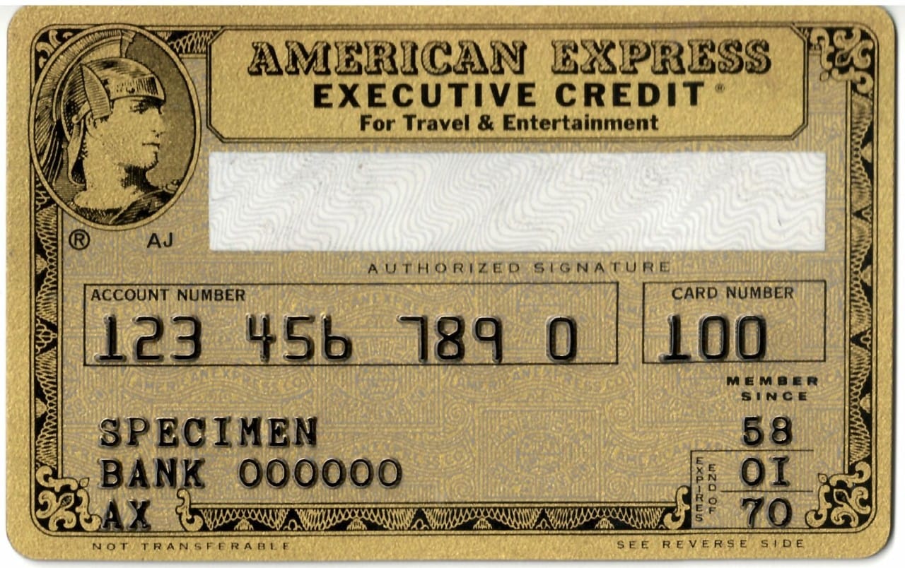 The American Express Gold Card celebrates six decades of style