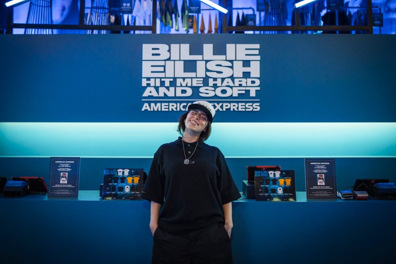 A look back at a year on tour with American Express and Billie Eilish