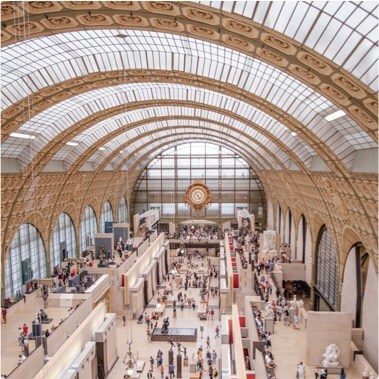Explore the Musée d’Orsay or take in the view from the Sacré-Coeur Basilica.