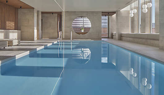 Indoor heated pool