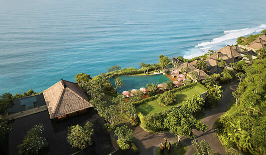 Bulgari Resort Bali Aerial View