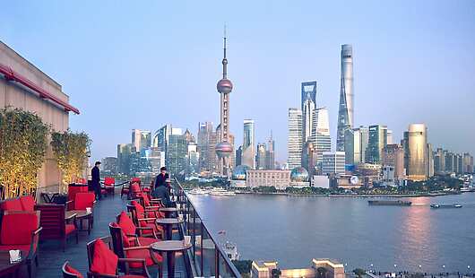 View of Shanghai from Terrace