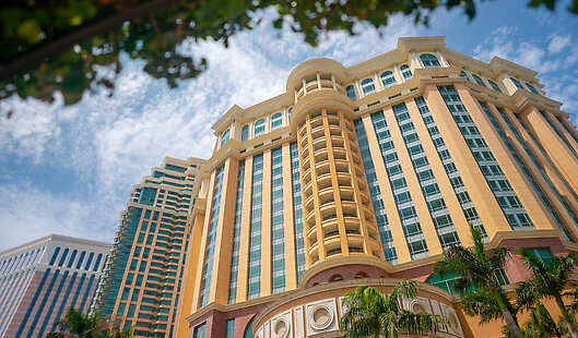 Exterior of Four Seasons Hotel Macao