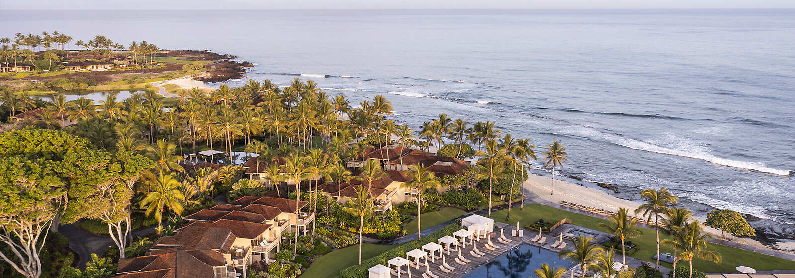 Aerial View of Four Seasons Resort Hualalai