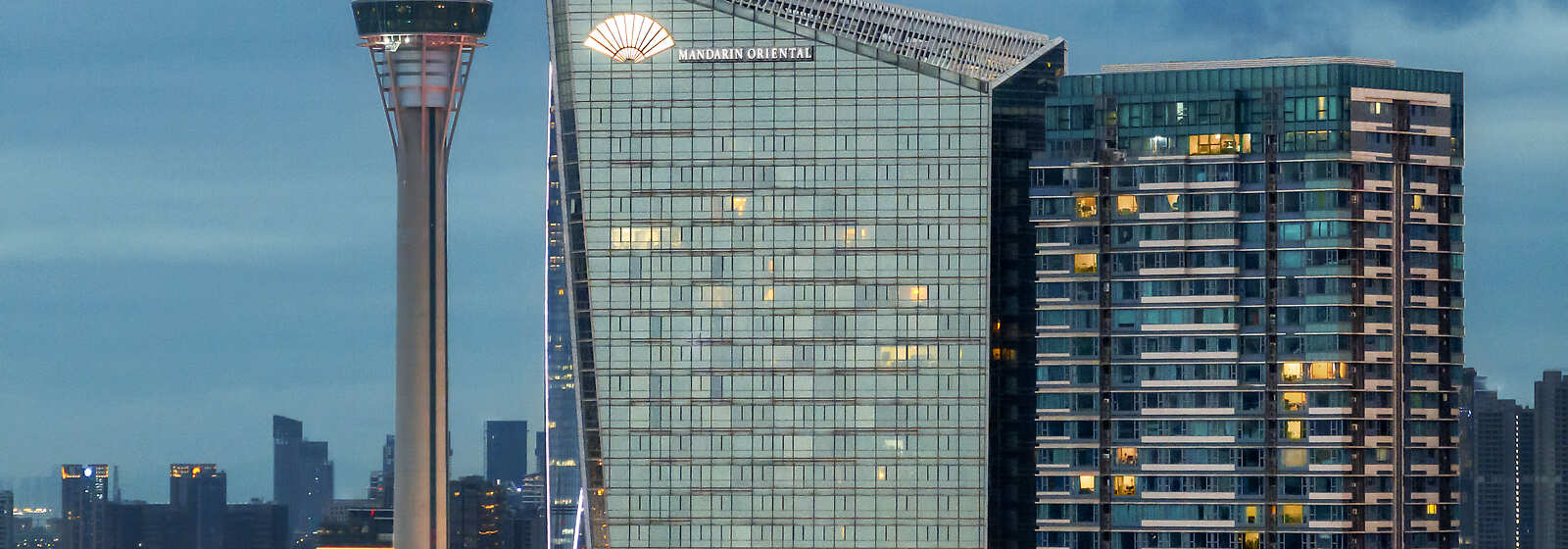 Aerial View of Mandarin Oriental, Macau