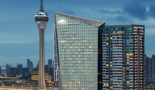 Aerial View of Mandarin Oriental, Macau