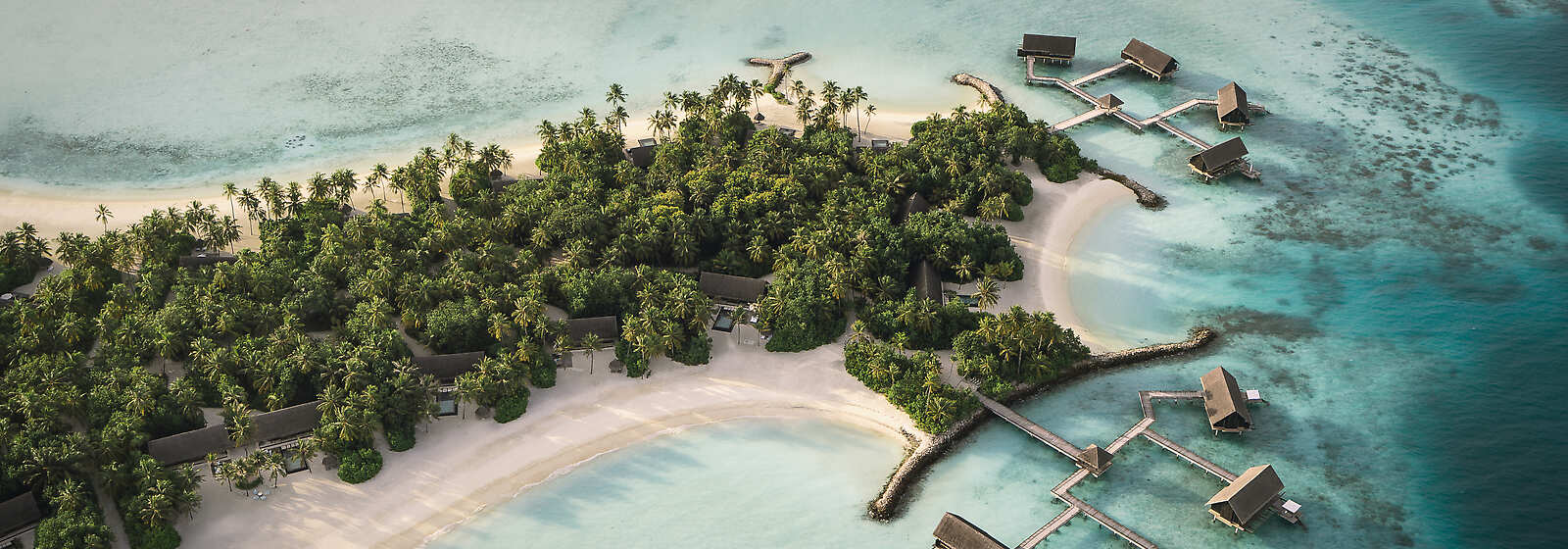 Aerial View of One&Only Reethi Rah Resort