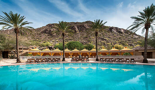 The Canyon Suites at The Phoenician pool