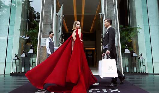 The St. Regis Bangkok Entrance