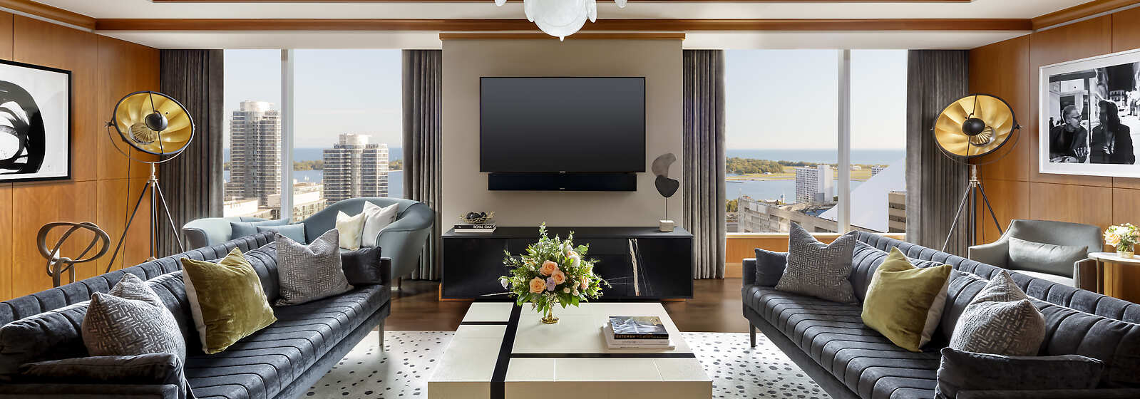 The Ritz-Carlton Suite Living Area