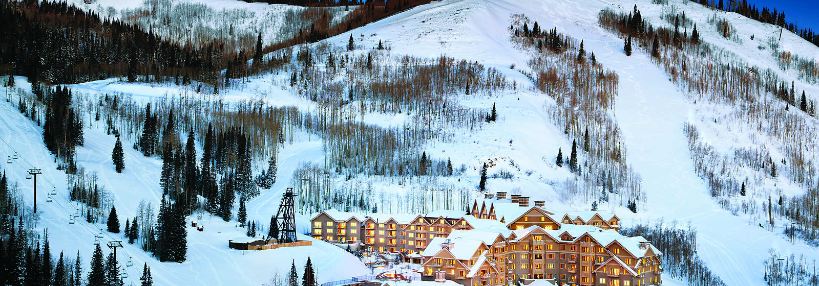 Aerial View of Montage Deer Valley