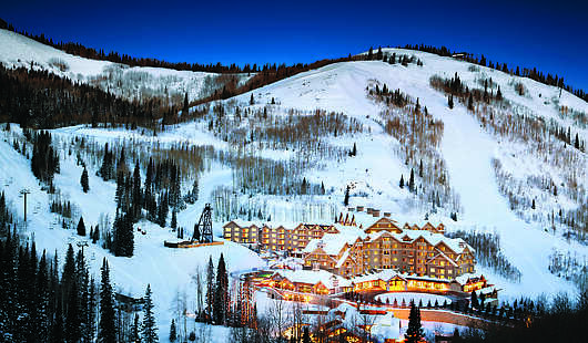 Aerial View of Montage Deer Valley