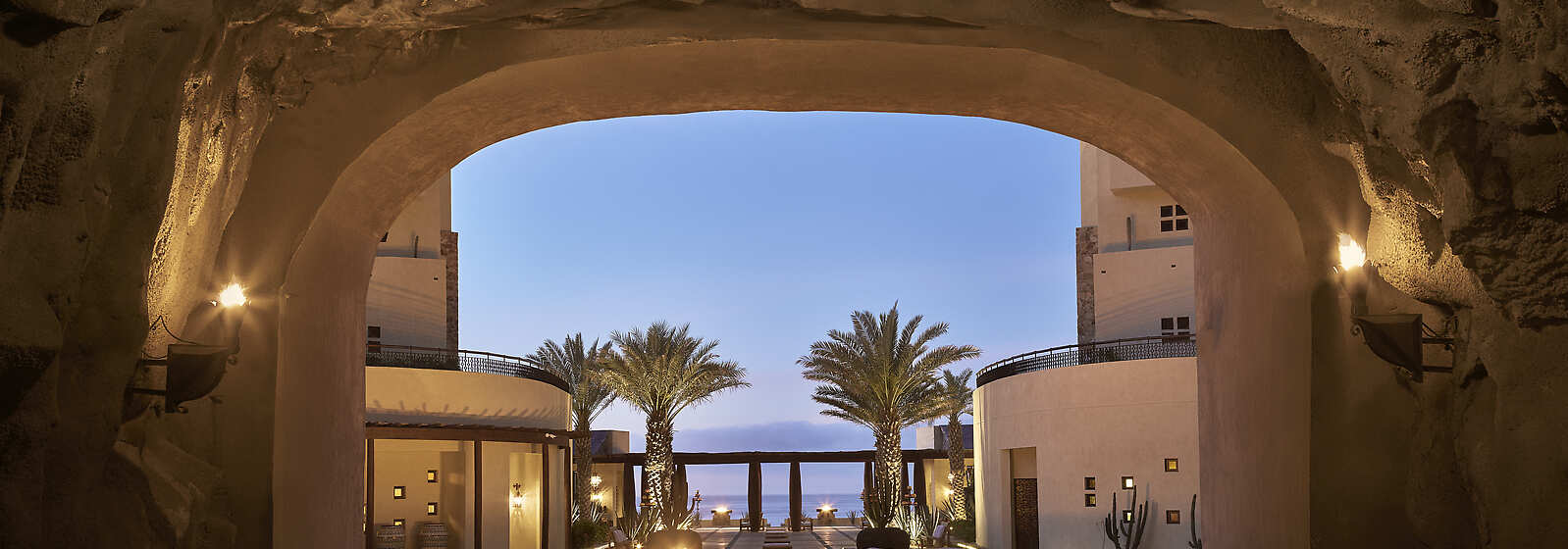 Hotel Entrance Tunnel