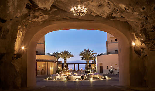Hotel Entrance Tunnel