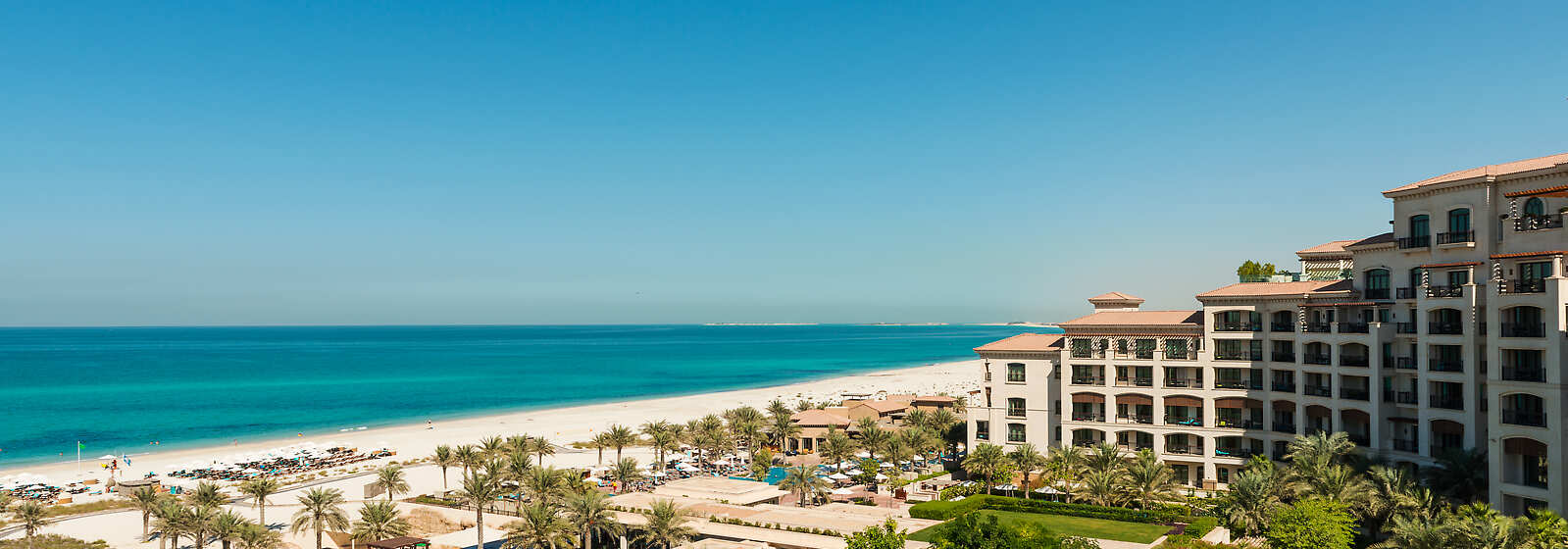Aerial View of The St. Regis Saadiyat Island Resort, Abu Dhabi