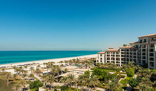 Aerial View of The St. Regis Saadiyat Island Resort, Abu Dhabi