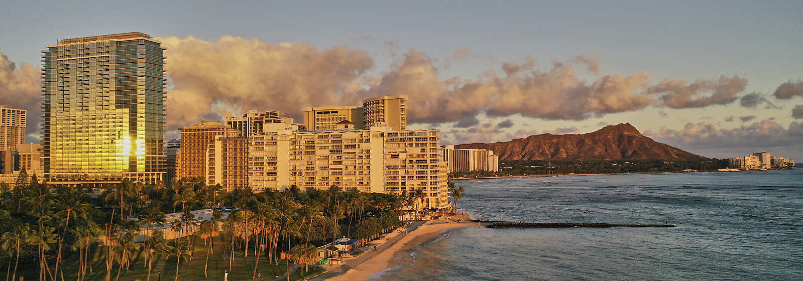 Diamond Head View from Resort