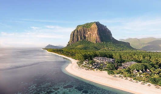 Aerial view of St. Regis Le Morne